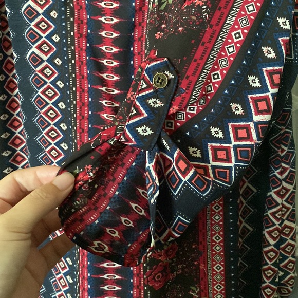 Boho print top - Picture 4 of 4